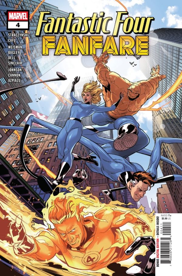 FANTASTIC FOUR FANFARE #4 MARVEL COMICS (27th August 2025)