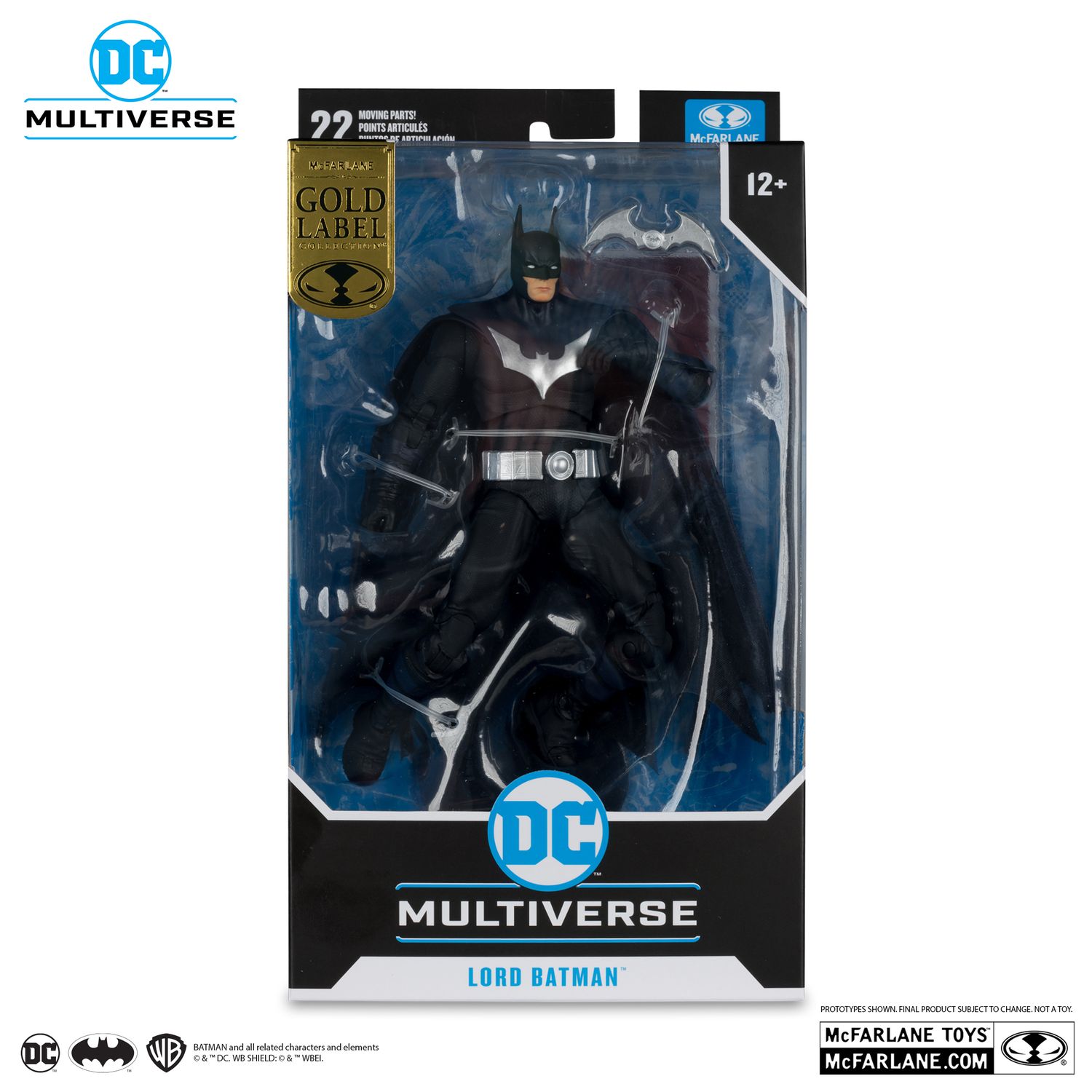 MCFARLANE TOYS DC MULTIVERSE Batman (Justice Lords) Gold Label