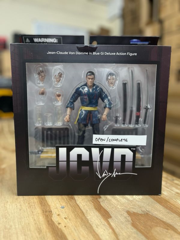 ***OPENED / COMPLETE*** Diamond Marvel Select Jean Claude Van Damme Figure (Blue Gi Version)
