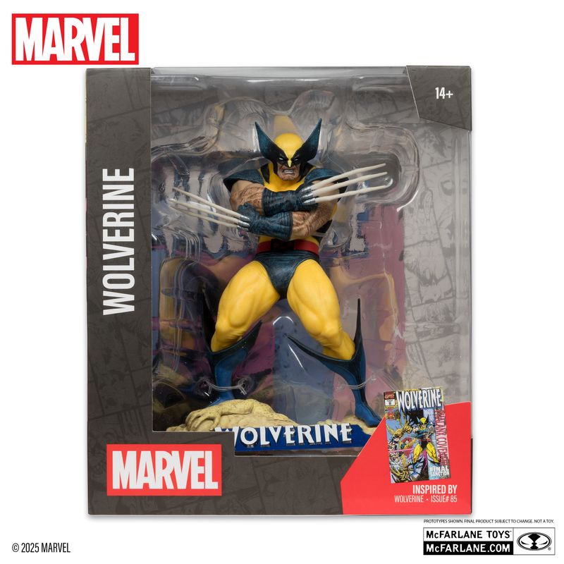 ** PRE-ORDER** McFarlane MARVEL Wolverine 1:10th Scale Collectible with Scene (Wolverine #85)