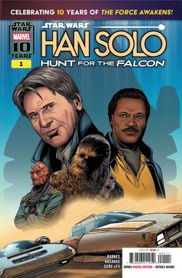 STAR WARS HAN SOLO HUNT FOR THE FALCON #1 MARVEL COMICS (3rd September 2025)