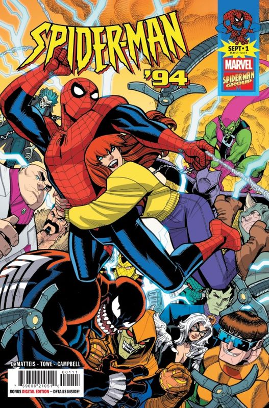 SPIDER-MAN '94 #1 MARVEL COMICS (3rd September 2025)