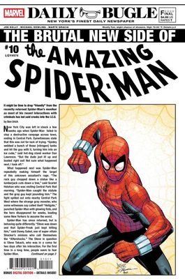 AMAZING SPIDER-MAN #10 MARVEL COMICS (27th August 2025)