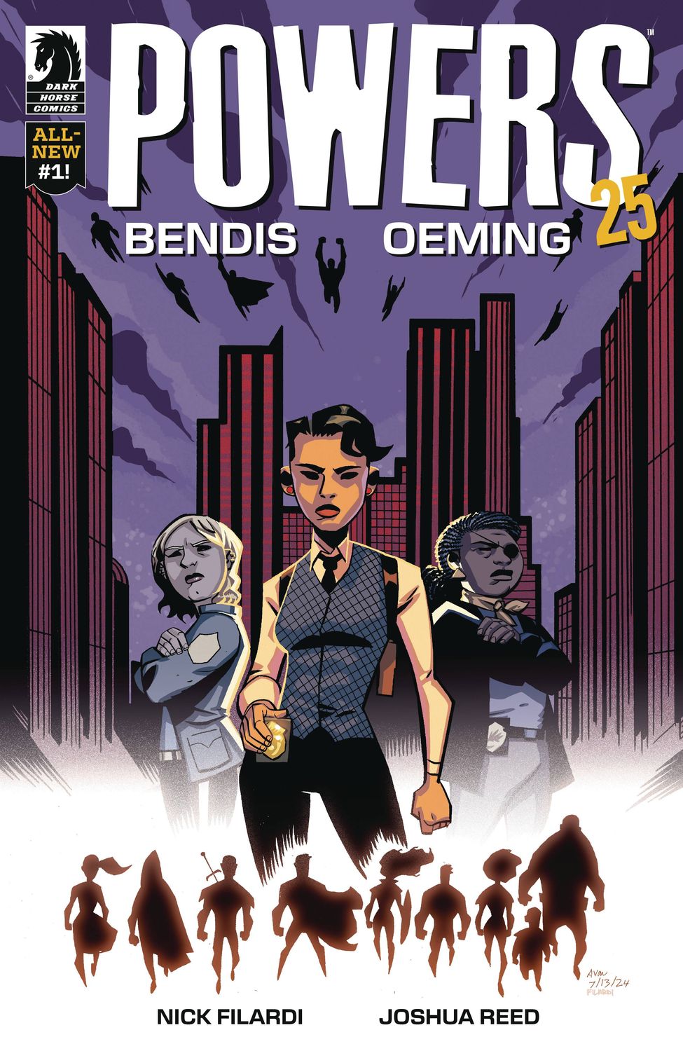 POWERS 25 #1 CVR A OEMING DARK HORSE COMICS (10th September 2025) POWERS 25 #1 CVR A OEMING DARK HORSE COMICS (10th September 2025)