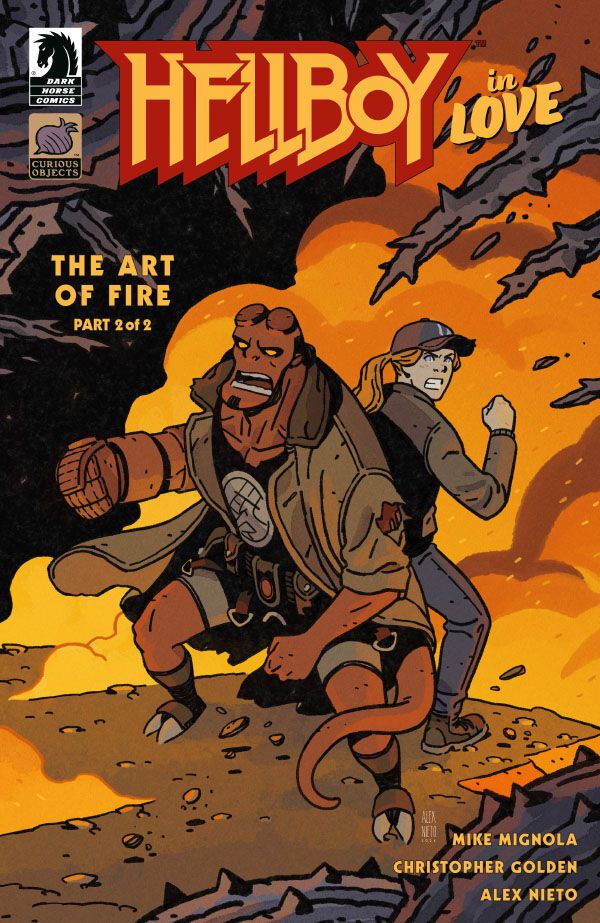 HELLBOY IN LOVE ART OF FIRE #2 DARK HORSE COMICS (10th September 2025)