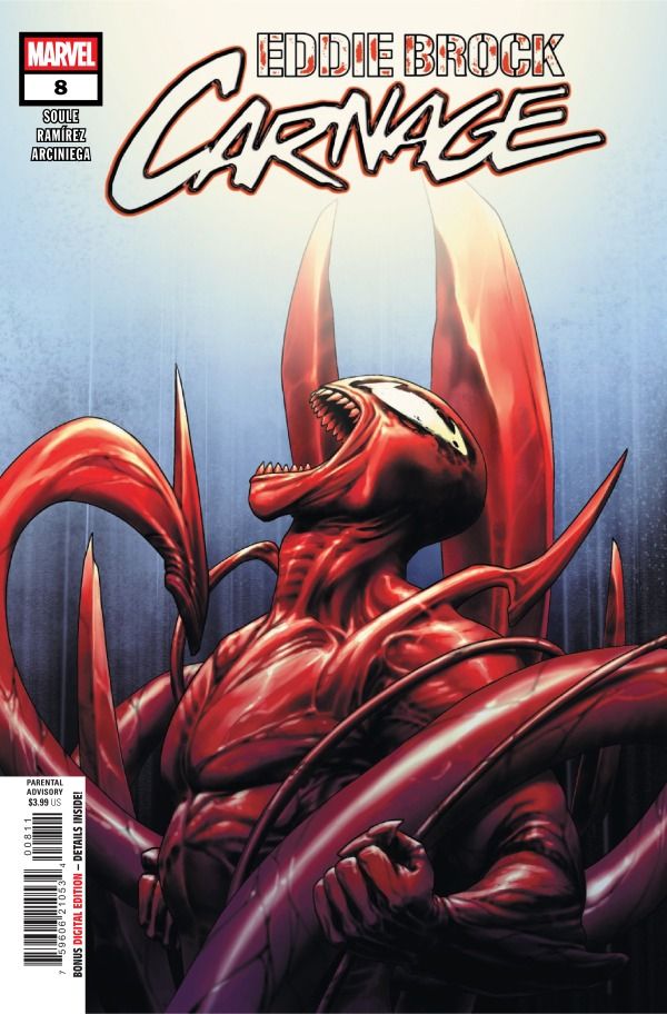 EDDIE BROCK CARNAGE #8 MARVEL COMICS (10th September 2025) EDDIE BROCK CARNAGE #8 MARVEL COMICS (10th September 2025)