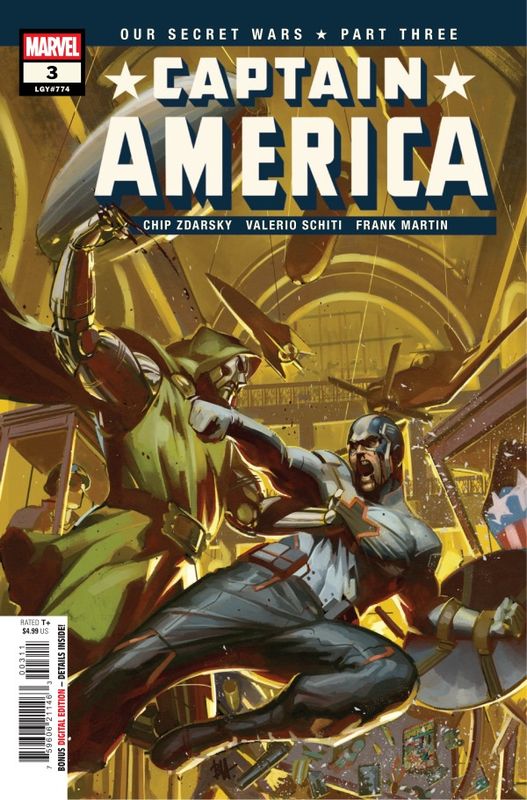 CAPTAIN AMERICA #3 MARVEL COMICS (10th September 2025) CAPTAIN AMERICA #3 MARVEL COMICS (10th September 2025)