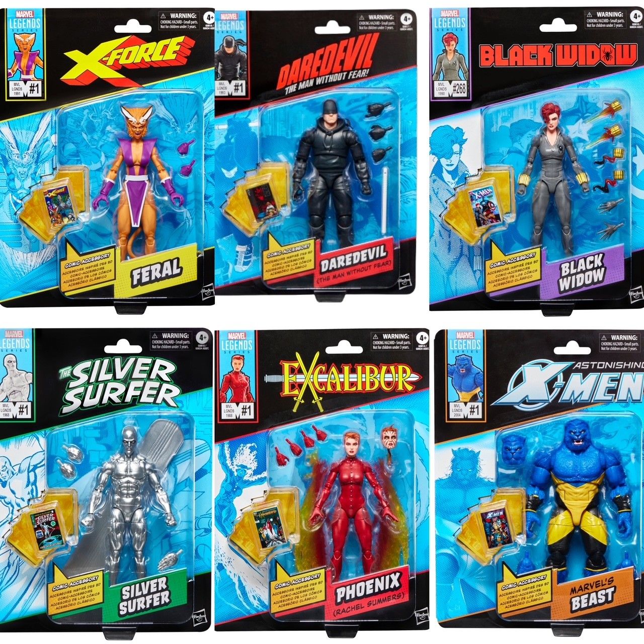 ***PRE-ORDER*** Marvel Legends Comic Inspired Wave 2 Set of 6 Action Figures