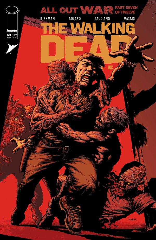 WALKING DEAD DELUXE #121 CVR A DAVID FINCH & DAVE MCCAIG IMAGE COMICS (17th September 2025)