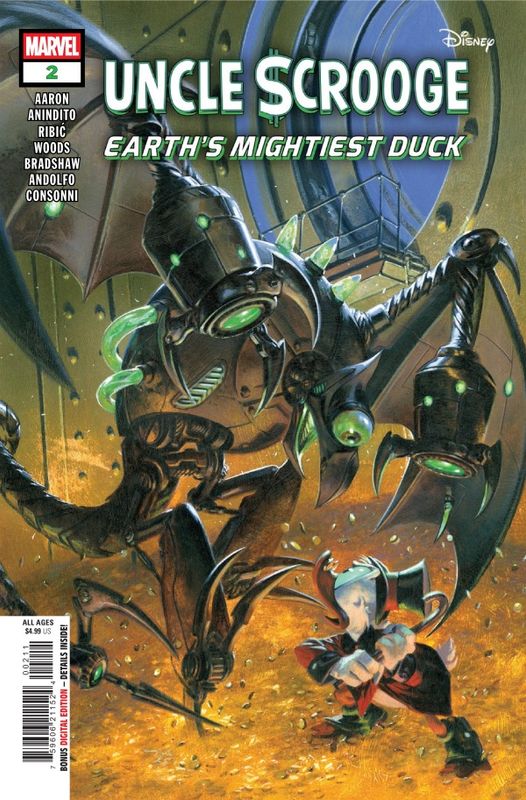 UNCLE SCROOGE EARTH'S MIGHTIEST DUCK #2 MARVEL COMICS (17th September 2025) UNCLE SCROOGE EARTH'S MIGHTIEST DUCK #2 MARVEL COMICS (17th September 2025)