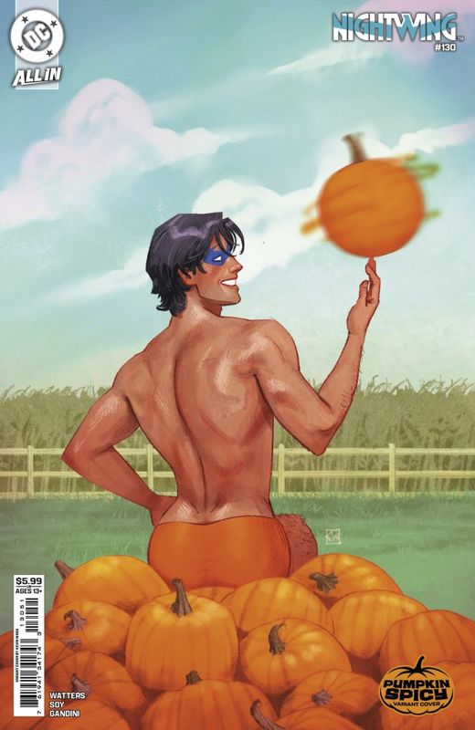 NIGHTWING #130 CVR D KEVIN WADA PUMPKIN SPICY DC COMICS (17th September 2025)
