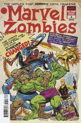 MARVEL ZOMBIES RED BAND #1 SCOTT KOBLISH RETRO ZOM MARVEL COMICS (17th September 2025)