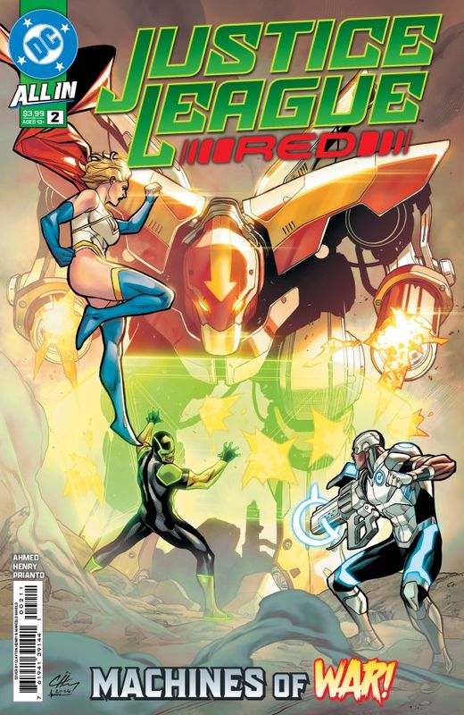 JUSTICE LEAGUE RED #2 (OF 6) CVR A CLAYTON HENRY DC COMICS (17th September 2025)