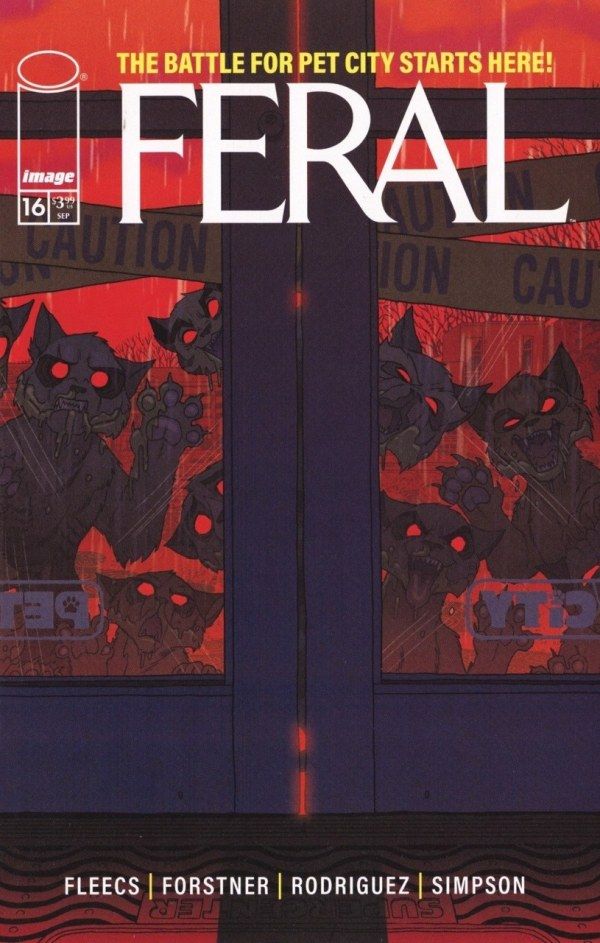 FERAL #16 CVR A TONY FLEECS & TRISH FORSTNER IMAGE COMICS (17th September 2025)