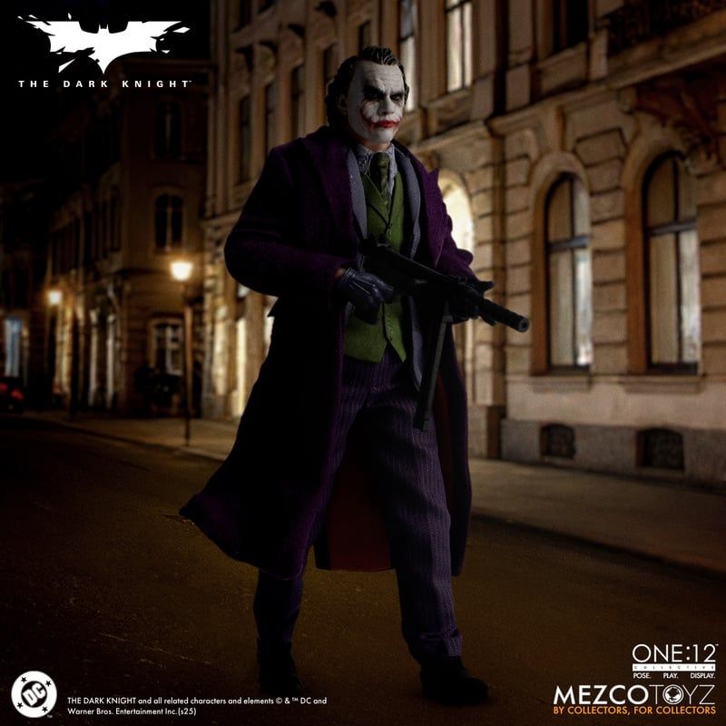 **PRE ORDER** MEZCO ONE:12 COLLECTIVE DC THE DARK KNIGHT: THE JOKER