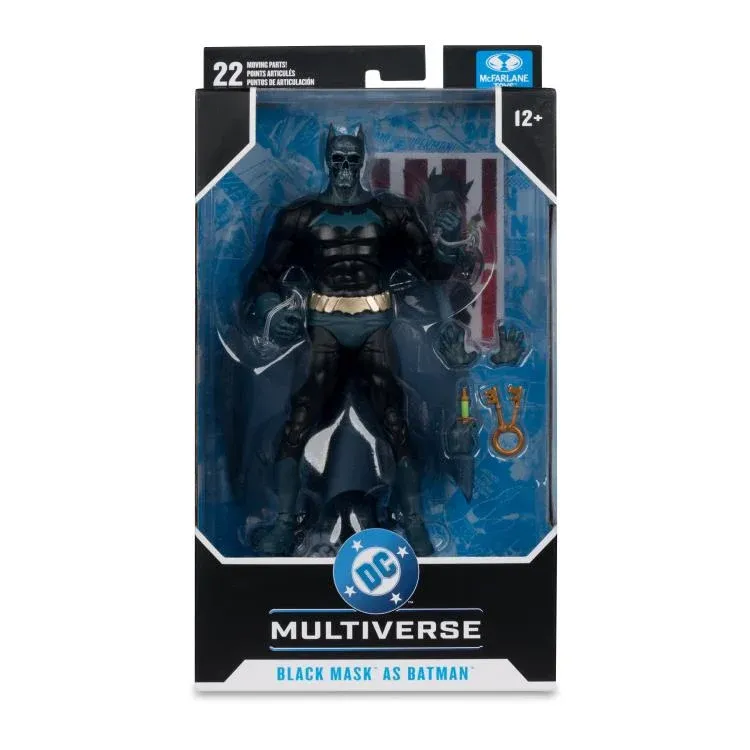 ***PRE-ORDER*** MCFARLANE TOYS 7" DC MULTIVERSE Black Mask as Batman (Beneath the Mask) Action Figure