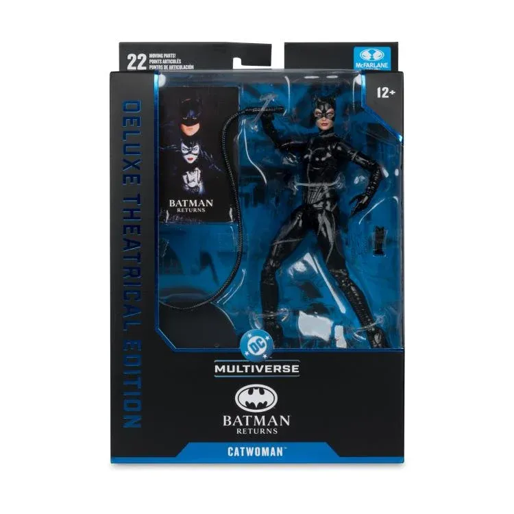 ***PRE ORDER*** MCFARLANE TOYS DC MULTIVERSE Batman Returns Catwoman (Deluxe Theatrical Edition) Action Figure