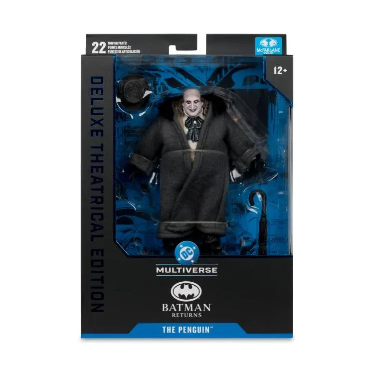 ***PRE ORDER*** MCFARLANE TOYS DC MULTIVERSE Batman Returns The Penguin (Deluxe Theatrical Edition) Action Figure