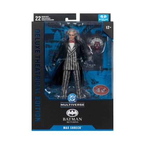 ***PRE ORDER*** MCFARLANE TOYS DC MULTIVERSE Batman Returns Max Shreck (Deluxe Theatrical Edition) Action Figure (RED PLATINUM)