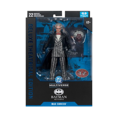 ***PRE ORDER*** MCFARLANE TOYS DC MULTIVERSE Batman Returns Max Shreck (Deluxe Theatrical Edition) Action Figure (RED PLATINUM)