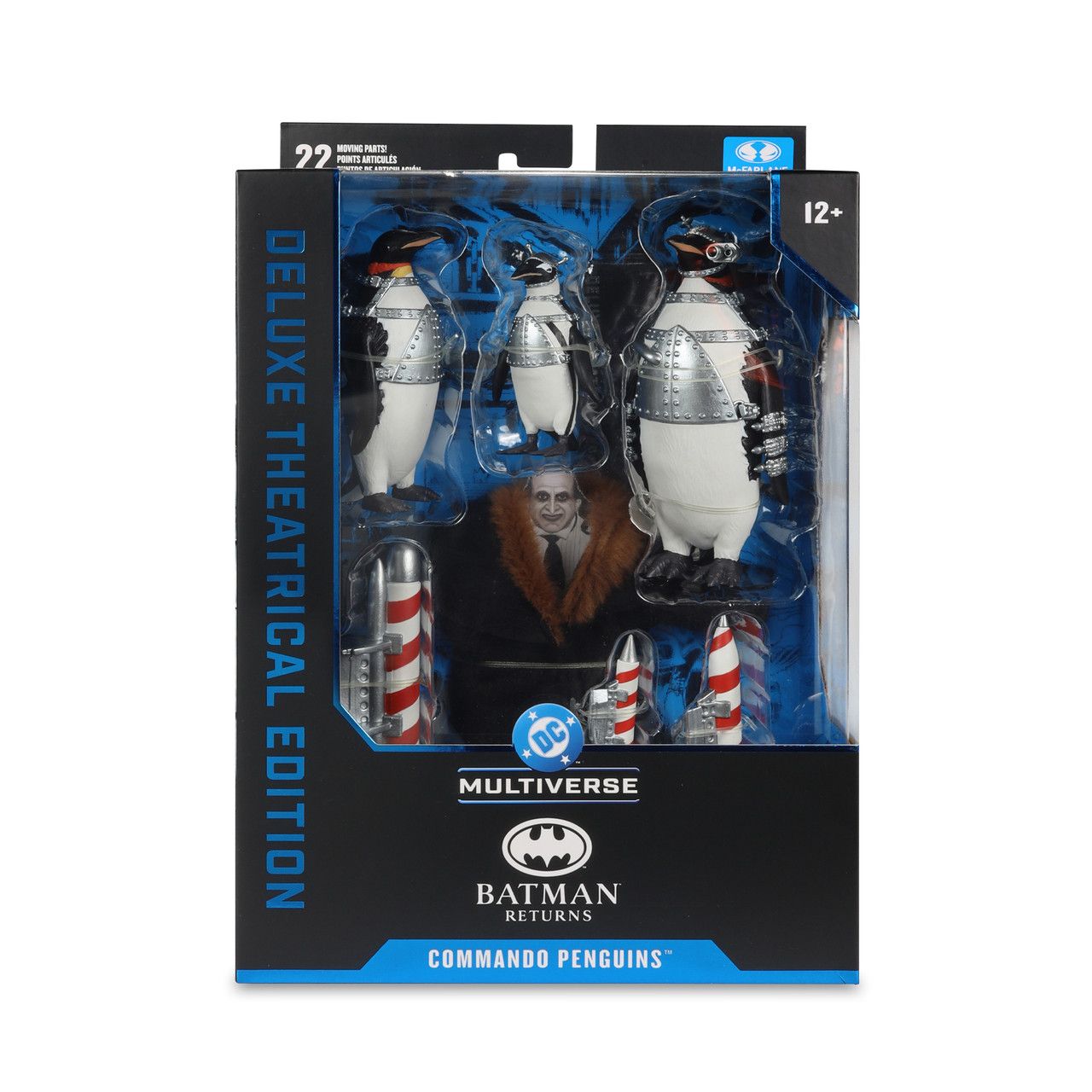 ***PRE ORDER*** MCFARLANE TOYS DC MULTIVERSE Batman Returns Commando Penguins (Deluxe Theatrical Edition) Action Figure