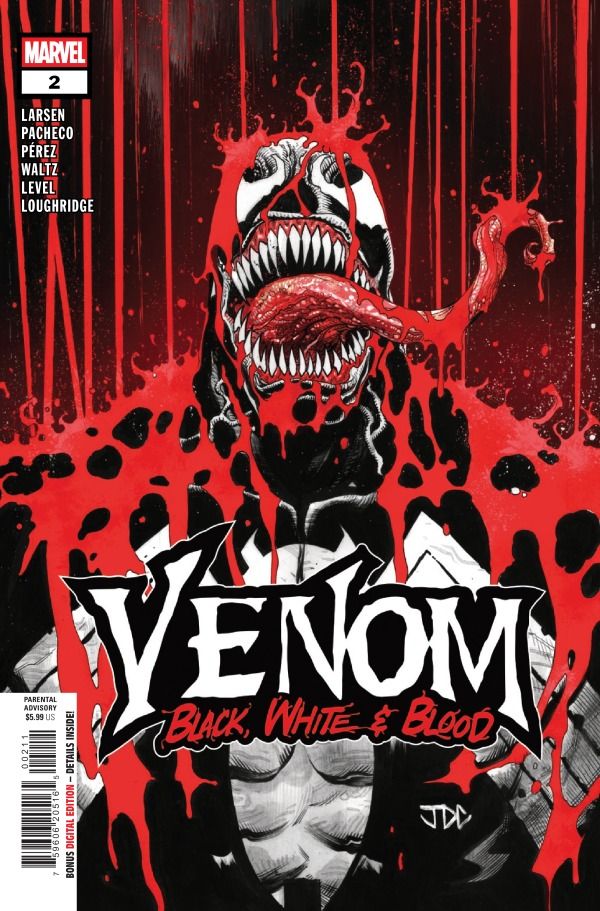 VENOM BLACK WHITE & BLOOD #2 MARVEL COMICS (24th September 2025) VENOM BLACK WHITE & BLOOD #2 MARVEL COMICS (24th September 2025)