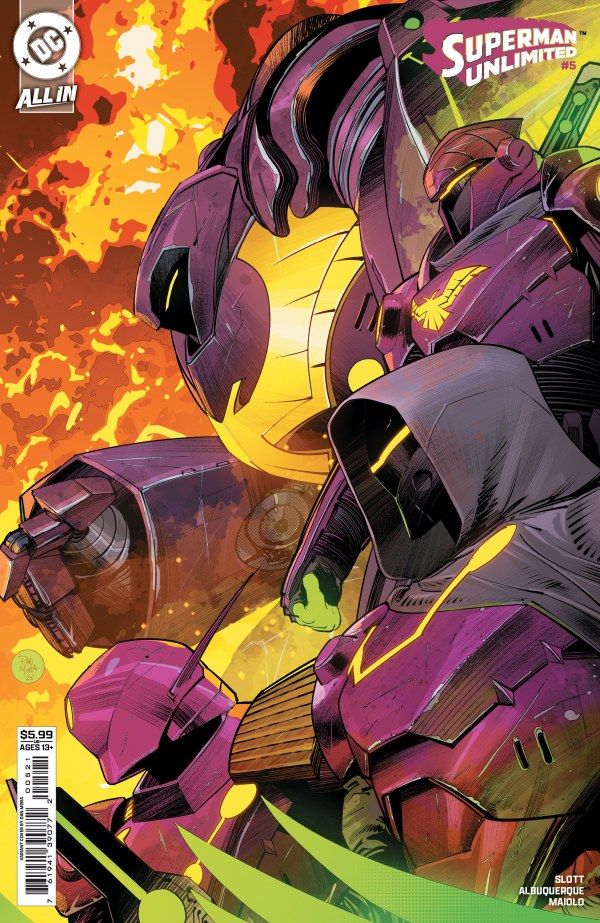 SUPERMAN UNLIMITED #5 CVR B DAN MORA CSV DC COMICS (24th September 2025) SUPERMAN UNLIMITED #5 CVR B DAN MORA CSV DC COMICS (24th September 2025)