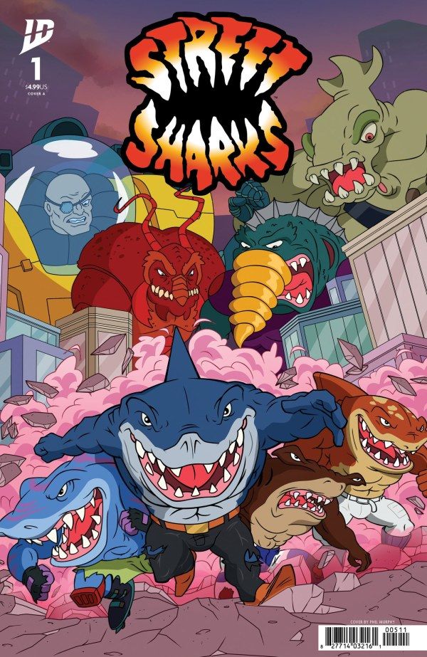 STREET SHARKS #1 CVR A MURPHY IDW PUBLISHING (24th September 2025) STREET SHARKS #1 CVR A MURPHY IDW PUBLISHING (24th September 2025)