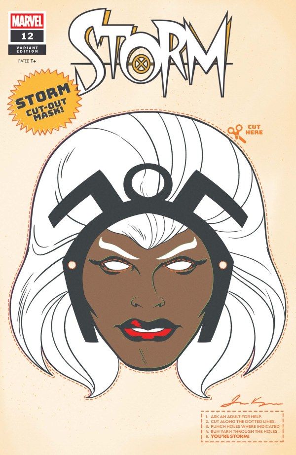 STORM #12 RETRO HALLOWEEN MASK VAR MARVEL COMICS (24th September 2025) STORM #12 RETRO HALLOWEEN MASK VAR MARVEL COMICS (24th September 2025)