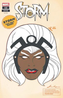 STORM #12 RETRO HALLOWEEN MASK VAR MARVEL COMICS (24th September 2025)