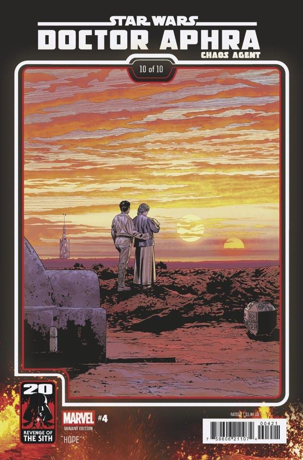 STAR WARS DOCTOR APHRA CHAOS AGENT #4 SPROUSE ROTS 20TH ANN MARVEL COMICS (24th September 2025) STAR WARS DOCTOR APHRA CHAOS AGENT #4 SPROUSE ROTS 20TH ANN MARVEL COMICS (24th September 2025)