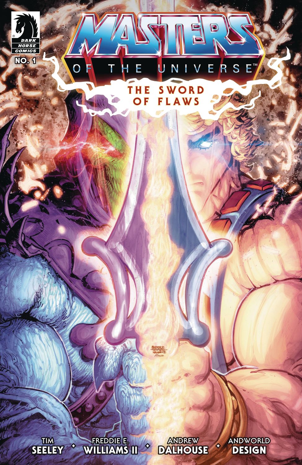 HE MAN SWORD OF FLAWS #1 CVR A WILLIAMS DARK HORSE COMICS (24th September 2025) HE MAN SWORD OF FLAWS #1 CVR A WILLIAMS DARK HORSE COMICS (24th September 2025)