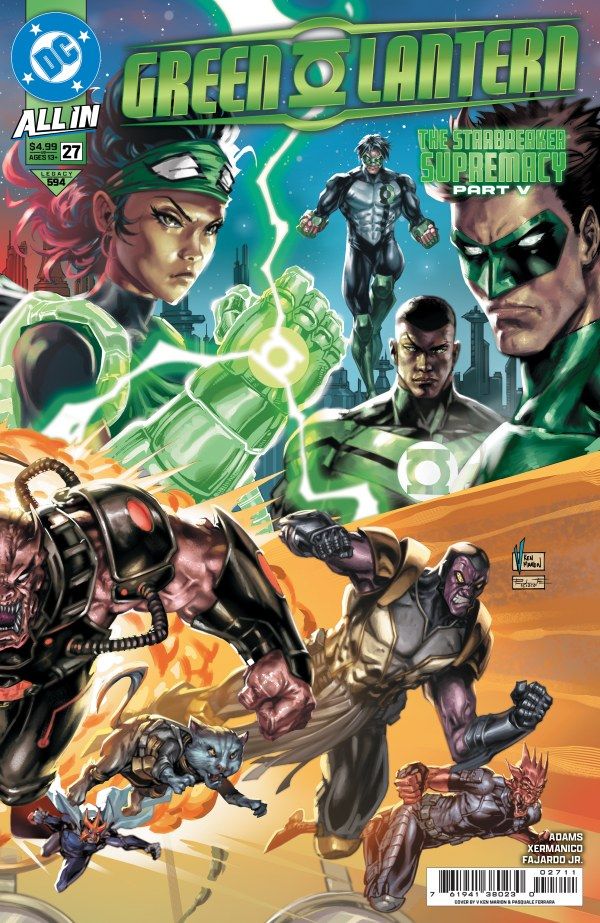 GREEN LANTERN #27 CVR A V KEN MARION DC COMICS (24th September 2025) GREEN LANTERN #27 CVR A V KEN MARION DC COMICS (24th September 2025)