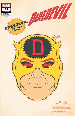 DAREDEVIL #25 RETRO HALLOWEEN MASK VAR MARVEL COMICS (24th September 2025)