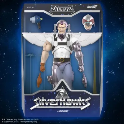**PRE ORDER** Super7 SilverHawks Ultimates WAVE 7 CONDOR (TOON VERSION)
