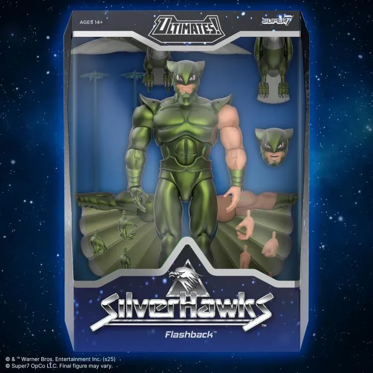 **PRE ORDER** Super7 SilverHawks Ultimates WAVE 7 FLASHBACK (TOON VERSION)