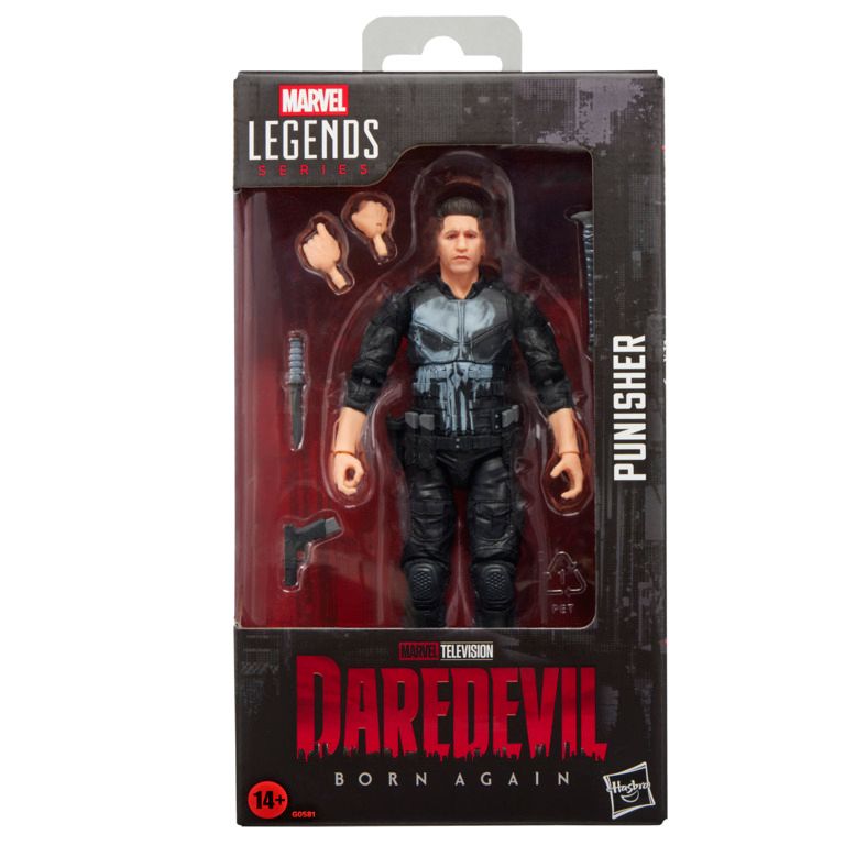 Marvel Legends 6 Marvel Legends 6" Disney Plus Daredevil Born Again Punisher Action Figure