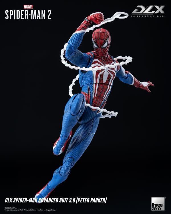 **PRE ORDER** Marvel's Spider-Man 2 DLX Spider-Man Advanced Suit 2.0 (Peter Parker) Action Figure
