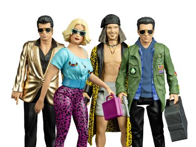 TRICK OR TREAT STUDIOS  True Romance 5" Set of 4 Action Figures