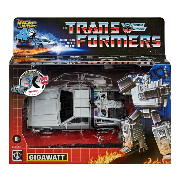 Transformers Collaborative x Back to the Future Mash-Up Gigawatt