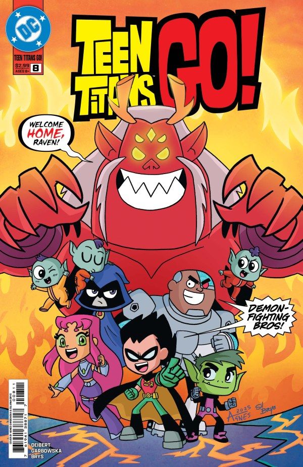 TEEN TITANS GO #8 DC COMICS (1st October 2025)