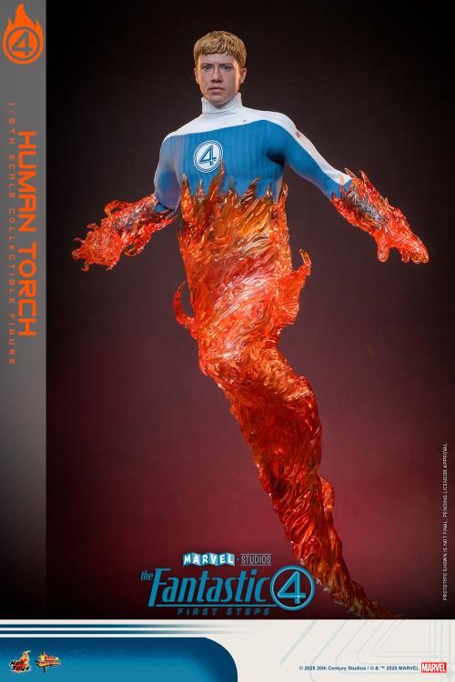 ***PRE ORDER*** Hot Toys The  Fantastic Four: First Steps Human Torch