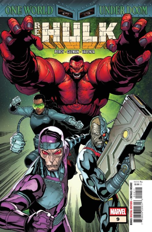 RED HULK #9 [DOOM] MARVEL COMICS (1st October 2025)