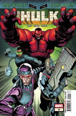 RED HULK #9 [DOOM] MARVEL COMICS (1st October 2025)
