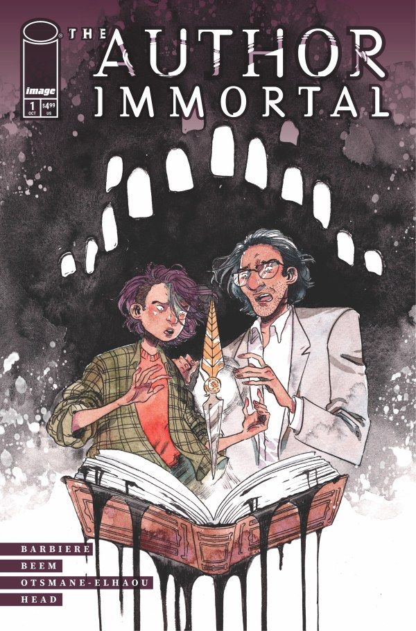 AUTHOR IMMORTAL #1 CVR A MORGAN BEEM IMAGE COMICS (1st October 2025) AUTHOR IMMORTAL #1 CVR A MORGAN BEEM IMAGE COMICS (1st October 2025)