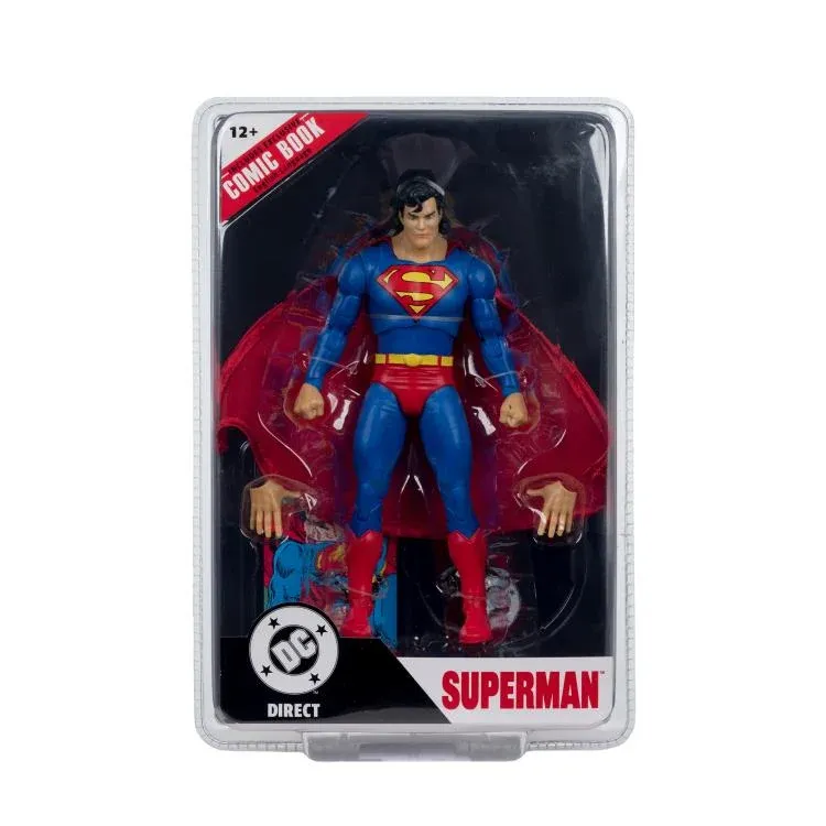 ***PRE ORDER*** DC DIRECT COLLECTIBLES 7" PAGE PUNCHERS Superman (Zero Hour) with Comic