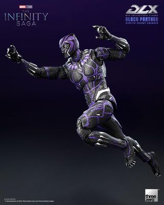 **PRE ORDER** Marvel: The Infinity Saga DLX Black Panther (Kinetic Energy Charged) 1/12 Action Figure
