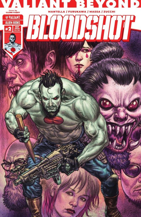 VALIANT BEYOND BLOODSHOT #2 CVR A FABRY ALIEN BOOKS (8th October 2025) VALIANT BEYOND BLOODSHOT #2 CVR A FABRY ALIEN BOOKS (8th October 2025)