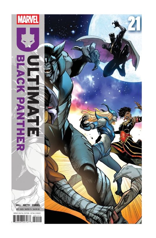 ULTIMATE BLACK PANTHER #21 MARVEL COMICS (8th October 2025)