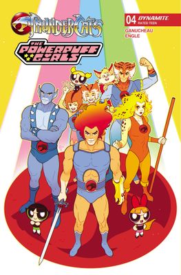 THUNDERCATS THE POWERPUFF GIRLS #4 CVR A PAULINA GANUCHEAU DYNAMITE COMICS (8th October 2025)